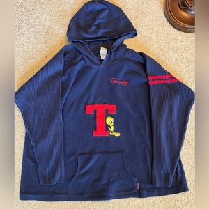 Vintage Y2K Tweety Bird Looney Toons Hoodie